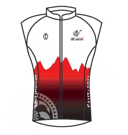 <h3 style="background-color: transparent; border: 0px #666666; color: #666666; font-family: quicksand, sans-serif; font-size: 20px; font-size-adjust: none; font-stretch: 100%; font-style: normal; font-variant: normal; font-weight: 400; letter-spacing: normal; line-height: 18px; margin: 0px; padding: 0px; text-align: left; text-decoration: none; text-indent: 0px; text-transform: none; vertical-align: baseline; -webkit-text-stroke-width: 0px; white-space: normal; word-spacing: 0px;">Chaleco de ciclismo</h3>
<h4 style="background-color: transparent; border: 0px #333333; color: #333333; font-family: quicksand, sans-serif; font-size: 14px; font-size-adjust: none; font-stretch: 100%; font-style: normal; font-variant: normal; font-weight: 400; letter-spacing: normal; line-height: 18px; margin: 0px 0px 25px; padding: 0px; text-align: left; text-decoration: none; text-indent: 0px; text-transform: none; vertical-align: baseline; -webkit-text-stroke-width: 0px; white-space: normal; word-spacing: 0px;"><strong style="border: 0px #666666; font-family: quicksand, sans-serif; font-size: 20px; font-size-adjust: none; font-stretch: 100%; font-style: normal; font-variant: normal; font-weight: bold; line-height: 18px; margin: 0px; padding: 0px; vertical-align: baseline;">Modelo exclusivo para la prueba del Soplao.</strong></h4><br />